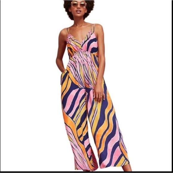 Maeve Finley Wide Leg Jumpsuit - Picture 4 of 16